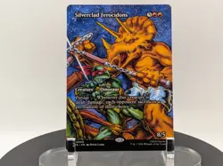 MTG Silverclad Ferocidons SHOWCASE NON-FOIL #0009 TMNT PZA Mythic NM Magic - Image 1