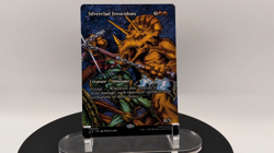 MTG Silverclad Ferocidons SHOWCASE NON-FOIL #0009 TMNT PZA Mythic NM Magic - Image 2