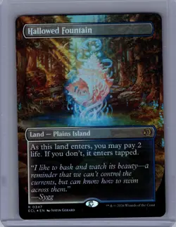 Hallowed Fountain (Borderless) Foil R Lorwyn Eclipsed 347 NM - Image 1