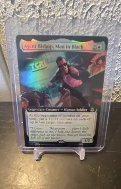 Agent Bishop, Man in Black (Extended Art) Teenage Mutant Ninja Turtles Foil - Image 1