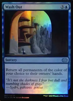 X 1 Wash Out FOIL NM-M Double Masters 067 MTG Magic The Gathering - Image 1