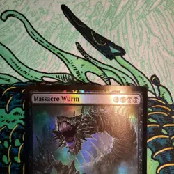 MTG Massacre Wurm Foundations Foil NM/M - Image 4