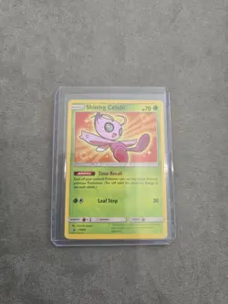 Pokemon TCG Shining Celebi SM79 Black Star Promo Holo Card - Image 1