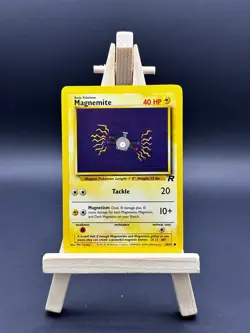 Magnemite 60/82 Pokemon card (Team Rocket, 1995, 96, 98) - Image 1