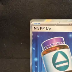 Pokemon N's PP Up Full Art Holo Ultra Rare 262/217 ASC Trainer Item English - Image 5