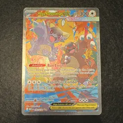 Pokemon Mega Kangaskhan EX Full Art Holo Secret Rare 182/132 Evolutions Eng - Image 1