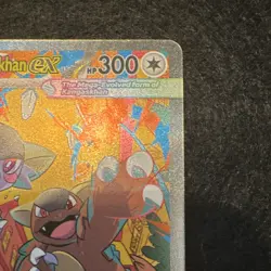 Pokemon Mega Kangaskhan EX Full Art Holo Secret Rare 182/132 Evolutions Eng - Image 2