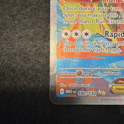 Pokemon Mega Kangaskhan EX Full Art Holo Secret Rare 182/132 Evolutions Eng - Image 4