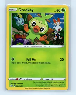 Pokemon tcg SWSH: Sword & Shield Promo Cards Grookey Lightly played - Image 1