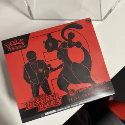 Destined Rivals Pokemon Center Elite Trainer Box | Small Rip - Acrylic Included - Image 5