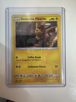 Pokemon Detective Pikachu SM190 Promo Holo English 2019 - Image 1