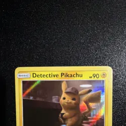 Pokemon TCG Detective Pikachu SM190 Promo Holo Basic 90HP Framestore - Image 5