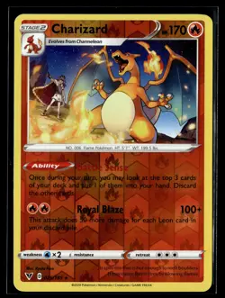 Pokemon TCG SWSH04: Vivid Voltage #025/185 Charizard - Image 1