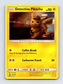 Detective Pikachu - SM190 Holo Promo Sun & Moon Promo - Image 1