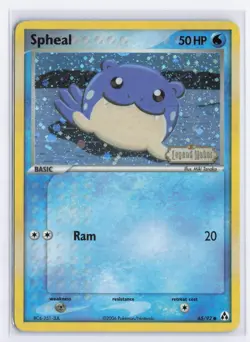 Spheal 65/92 Common Legend Maker Pokemon Reverse Holo Lightly Played - Image 1