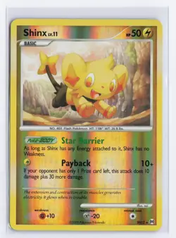 Shinx (Shiny) SH12 Holo Shiny Holo Rare Arceus Pokemon Lightly Played - Image 1