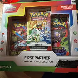 Pokemon TCG First Partner Illustration Collection Series 1 Box English - Image 1