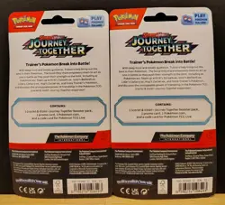 Pokemon TCG Scarlet And Violet Journey Together Booster Blister Packs ** NEW ** - Image 2