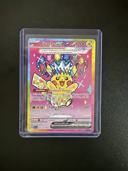 Pokemon Pikachu Ex SIR Ascended Heroes English 277/217 - Image 1