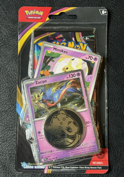 Pokemon TCG: Chaos Rising - Zacian Premium Checklane Blister Pack - Set of 2 - Image 2
