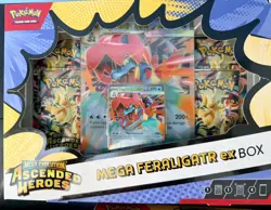 Pokemon Mega Evolution Ascended Heroes EX Box Bundle x3 Full Set New & Sealed - Image 4