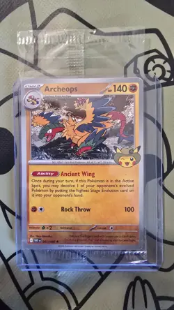 Archeops Pokemon Fossil Museum Promo Field Museum SEALED 051/086 - Image 1