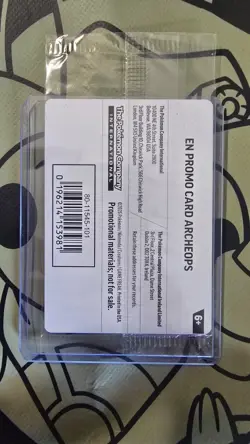 Archeops Pokemon Fossil Museum Promo Field Museum SEALED 051/086 - Image 2