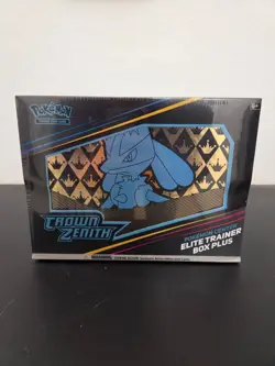 Pokemon Center Elite Trainer Box Plus ETB Crown Zenith Sealed ENG - Image 1
