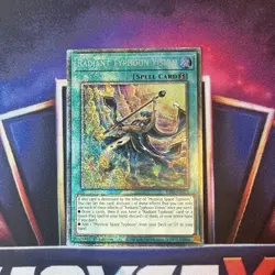 Yugioh! Radiant Typhoon Vision STARLIGHT RARE RA05-EN075 - Image 1