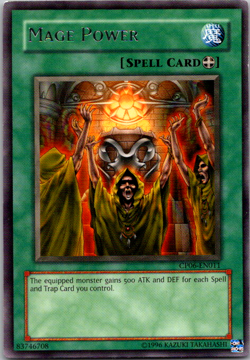 YU-GI-OH MAGE POWER PROMO SILVER RARE CP06-EN011 - Image 1