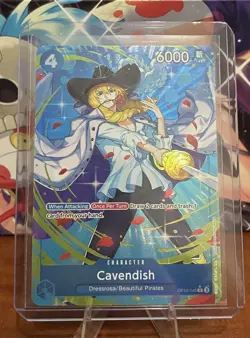 One Piece TCG Royal Blood #OP10-045 Cavendish (045) (Parallel) - Image 1