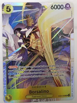 Borsalino Foil SR EB04-058 - One Piece - OP15 Adventure On Kami’s Island ENG NM - Image 1