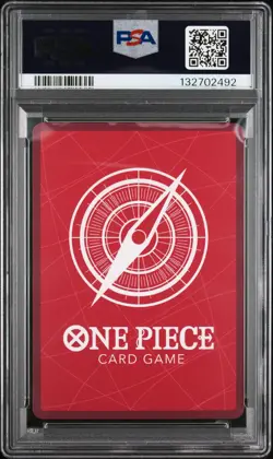 2025 ONE PIECE PROMOS PSA MAGAZINE EXCLUSIVE #001 SHANKS PSA 10 - Image 2