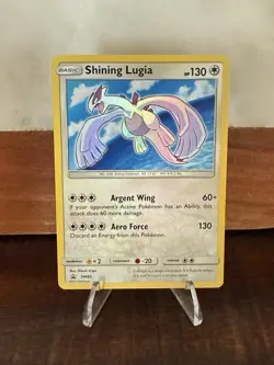 Shining Lugia - SM82 - Pokemon Sun & Moon Promo Ultra Rare Card NM - Image 1