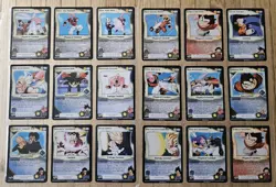 Dragon Ball Z CCG Fusion Saga Lot Of 72 Unique Cards 2002 Score - Image 1