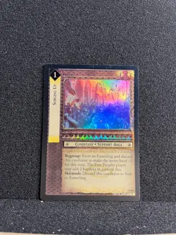 Lord Of The Rings Foil CCG Card RotK 7R169 Surging Up NM - Image 1