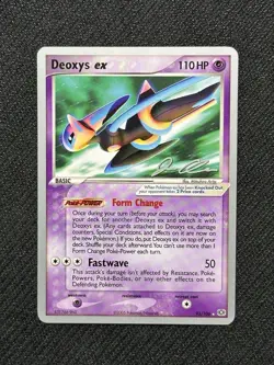 NM Deoxys ex 93/106 World Championship Deck Exclusive Pokemon Card - Image 1