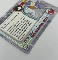 Pokemon Topps Chrome Wartortle HOLO Variant Card #08 Blue Logo - Image 5