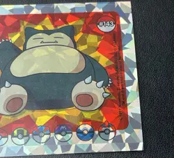 Snorlax #143 - Cracked Ice - Who's That Pokemon 2025 - Pokemon Card NM - Image 3