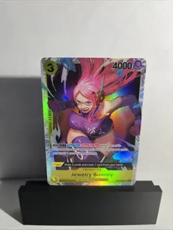 Jewelry Bonney OP08-105 SR ONE PIECE Tcg Card Game NM Yellow - Image 1