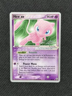 NM Mew ex 88/92 World Championship Deck Exclusive Pokemon Card - Image 1