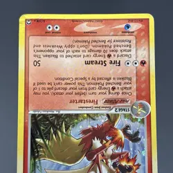 Blaziken 5/108 EX Power Keepers Holo Rare Pokemon Card TCG 2007 Fire Starter DMG - Image 4