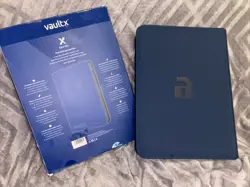 VaultX Premium Exo-TecR Zip Binder - 9 Pocket Trading Card Holds 360 -Blue - Image 2