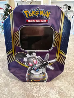 Pokemon Trading Card Game Magearna Collectors Tin Box Empty No Cards 2016 - Image 1