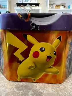 Pokemon Trading Card Game Magearna Collectors Tin Box Empty No Cards 2016 - Image 2