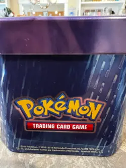 Pokemon Trading Card Game Magearna Collectors Tin Box Empty No Cards 2016 - Image 4
