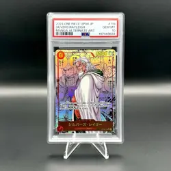 PSA 10 Silvers Rayleigh OP08-118 Manga Japanese One Piece Card - Image 1