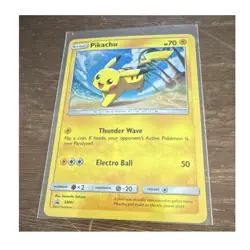 Pikachu SM81 Sm Promo Holo 2017 Pokemon TCG English Basic 70 HP Card - Image 1
