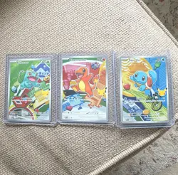 Nintendo Pokemon TCG First Partner Pack Promo Holo Squirtle/Charmander/Bulbasaur - Image 1