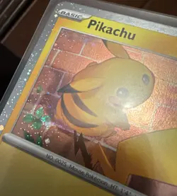 Butt Swirl🌀Oversized Orbs Pikachu 051/162 Pokemon Day 2026 Promo Pokemon Card - Image 2
